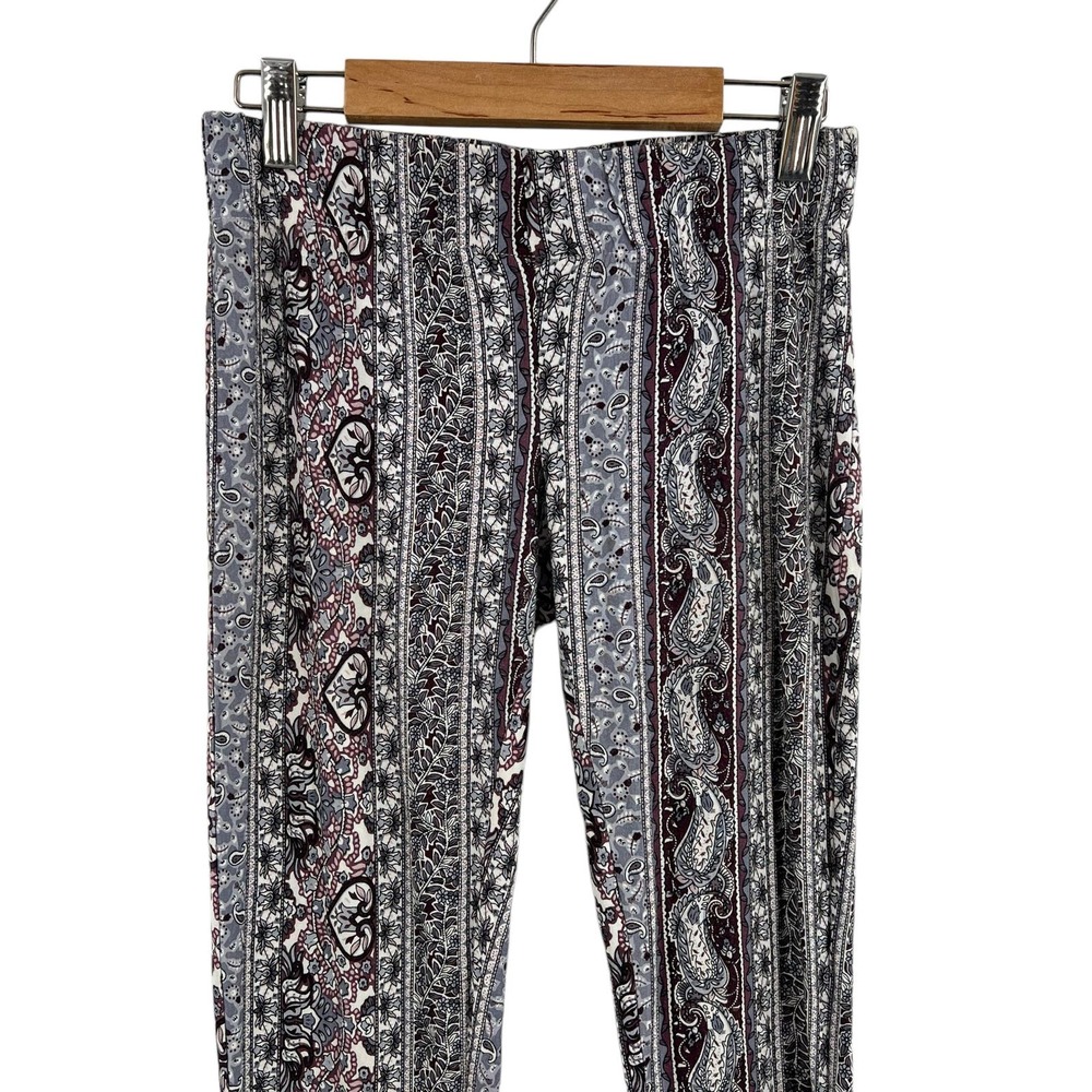 Jaise Paisley Floral Print Flare Leg Pant Size‎ Small